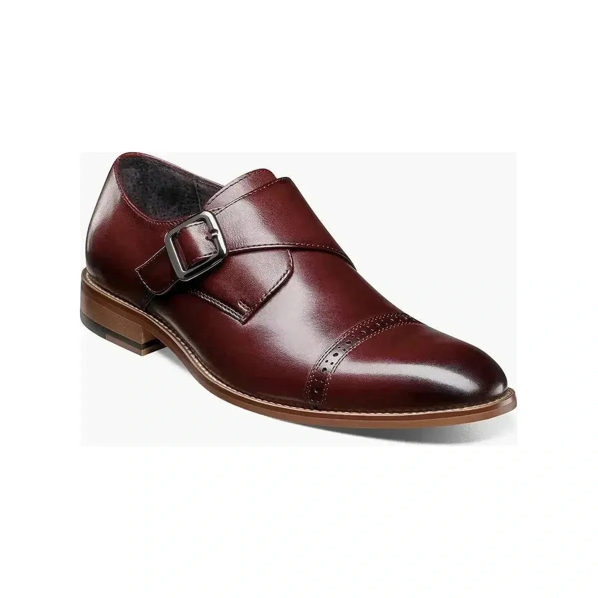 Stacy Adams Desmond Skórzane Buty Męskie z Klamrą Cap Toe Wszystkie Kolory Elegancja i Styl na Każdy Krok